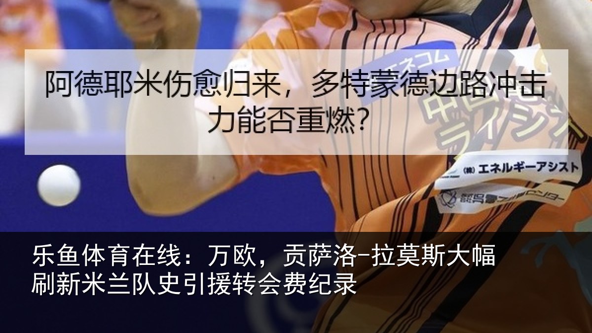 乐鱼体育在线:万欧,贡萨洛-拉莫相关情况史引援转会费纪录